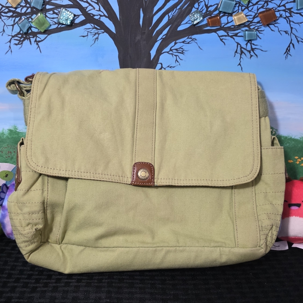 Fossil Green Crossbody Bag